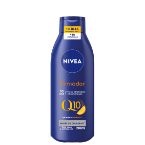 NIVEA Firmador Q10 + Vitamina C Pele Seca - Loção Hidratante Corporal 200ml