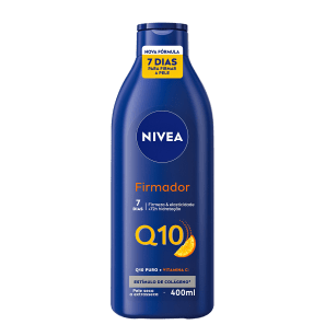 NIVEA Firmador Q10 + Vitamina C Pele Seca - Loção Hidratante Corporal 400ml