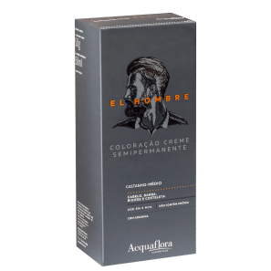 Acquaflora El Hombre Castanho Médio - Tonalizante