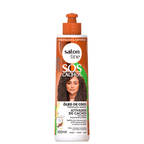 Salon Line S.O.S Cachos Coco - Ativador de Cachos 300ml