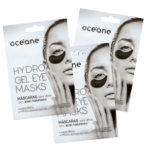 Kit Océane Hydrogel Eye - Máscara para Área dos Olhos (3 Unidades)