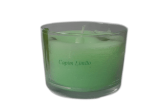 Vela Aromática Perfumada Capim Limão 100g