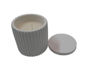 Vela Aromática Baunilha 100g - Pote Reutilizável