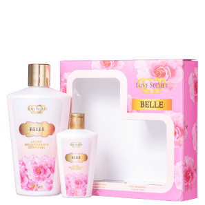 Kit Love Secret Belle - Loção Hidratante Corporal 250ml + Miniatura 60ml