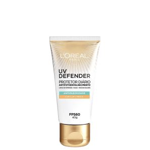 L'Oréal Paris UV Defender Antioleosidade FPS 60 Média - Protetor Solar Facial 40g