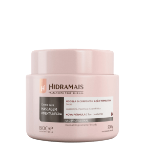Hidramais Pimenta Negra - Creme de Massagem 500g
