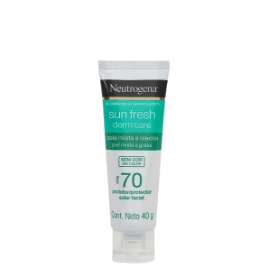 Neutrogena Sun Fresh Derm Care FPS 70 - Protetor Solar Facial 40g