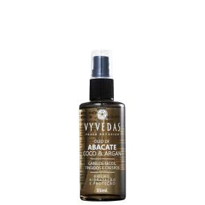 Vyvedas Abacate, Coco & Argan - Óleo Capilar 55ml