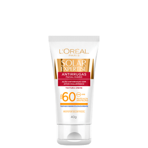L'Oréal Paris Solar Expertise Antirrugas FPS 60 - Protetor Solar Facial 40g
