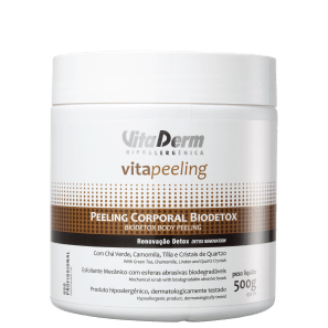 Vita Derm Vita Peeling Biodetox - Creme Esfoliante Corporal 500g