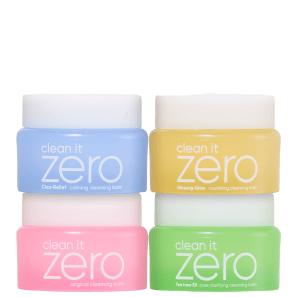 Kit Banila Co Clean it Zero Cleansing Balm Quarteto Mini (4 Produtos)