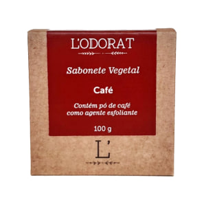 L'ODORAT Café - Sabonete Esfoliante 100g