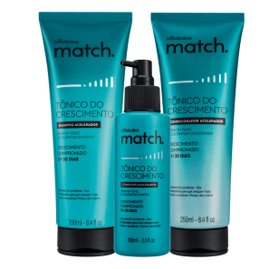 Combo Match Crescer Cabelo