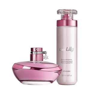 Kit Presente Love Lily: Eau de Parfum 75ml + Bruma Corporal 200ml