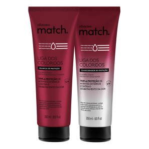 Combo Match Liga dos Coloridos: Shampoo + Condicionador