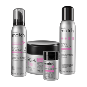 Kit o Boticário Match Finalização (4 Produtos)