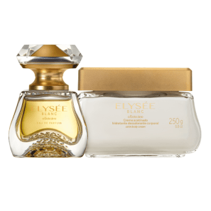 Combo Elysée Blanc: Eau de Parfum 50ml + Creme Acetinado Desodorante Hidratante 250g