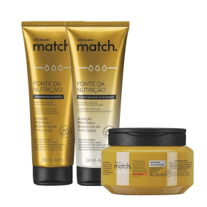 Kit o Boticário Match Fonte Da Nutrição