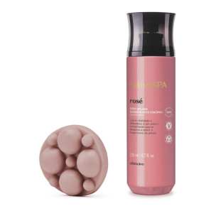 Combo Nativa Spa Rosé: Sabonete Em Barra Massa geador, 90 g + Body Splash, 200 ml