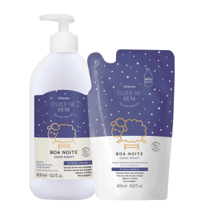 Kit o Boticário Cuide-se Bem Boa Noite Hidra (2 Produtos)