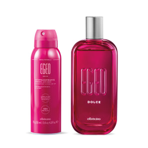 Conjunto Egeo Dolce o Boticário Feminino - Desodorante Colônia 90ml + Desodorante Aerossol 75g