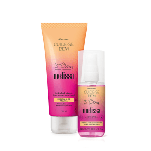 Combo Cuide-se Bem Melissa: Body Splash 60ml + Loção Corporal 200ml