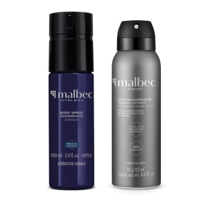 Kit o Boticário Malbec Club Gillette Mach 3