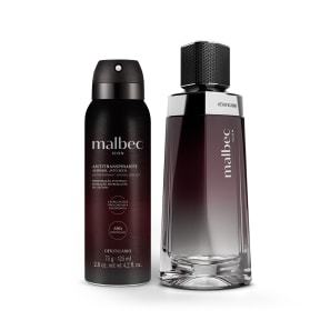Combo Malbec Icon: Desodorante Colônia 100ml + Desodorante 75g/125ml