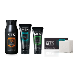Combo Presente Dia dos Pais MEN: Sabonete em Barra 2x90g + Desodorante Antitranspirante125ml + Caixa Presenteável