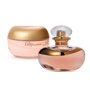 Combo Lily Gardénia: Eau De Parfum 75ml + Creme Acetinado Corporal 250g