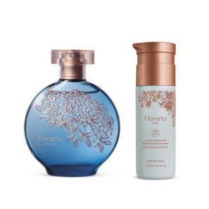 Combo Floratta: My Blue Desodorante Colônia 75ml + Creme Hidratante Desodorante Corporal 200ml