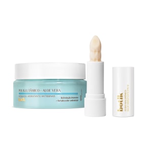 Combo Botik: Gel Hidratante Antissinais Ácido Poliglutâmico 50g + Balm Labial Ácido Hialurônico 3,2g