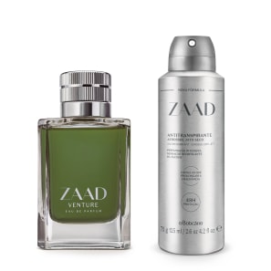 Conjunto Zaad Venture o Boticário Masculino - Eau de Parfum 95ml + Desodorante Aerossol 125ml