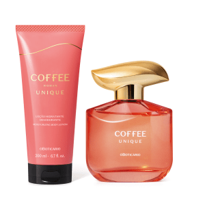 Combo Coffee Woman Unique: Desodorante Colônia 100ml + Loção Corporal 200ml