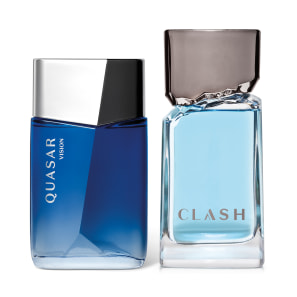 Combo Layering Fougére Refrescante: Quasar Vision 100ml + Clash 100ml