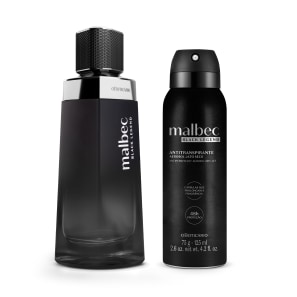 Combo Malbec Black Legend: Desodorante Colônia 100ml + Desodorante Antitranspirante 75g/ 125ml