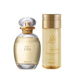 Combo Lily : L'eau Desodorante Colônia 75ml + Óleo Perfumado Desodorante Corporal 150ml