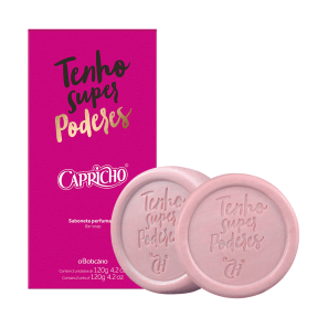 Sabonete Perfumados em Barra Capricho 2x120g