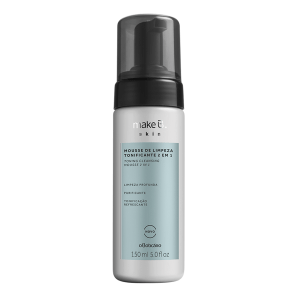 Mousse de Limpeza Tonificante 2 em 1 Make B. Skin, 150ml
