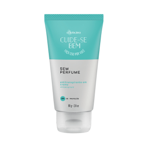 Desodorante Creme Sem Perfume Cuide-se Bem 80g