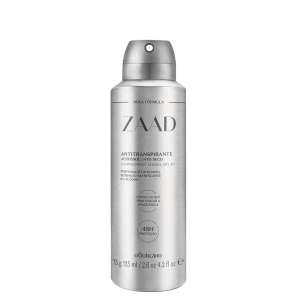 Desodorante Antitranspirante Aerossol Zaad 75g/125ml