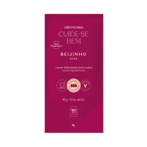 Creme Hidratante para Mãos Cuide-se Bem Beijinho 45g