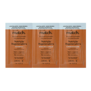 Combo Match Nutrição Regeneradora: Shampoo 300ml + Condicionador 280ml