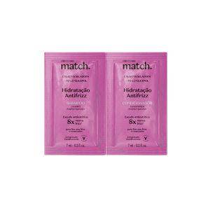 Combo Match Hidratação Antifrizz: Shampoo 300ml + Condicionador 280ml