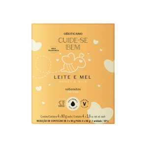 Combo Leite e Mel Alcool em Gel com Capinha