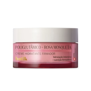 Creme Hidratante Firmador Poliglutâmico + Rosa Mosqueta Botik 45g