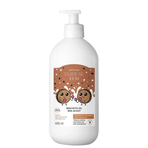 Cuide-se Bem o Boticário Biscoito ou Bolacha - Loção Hidratante Desodorante Corporal 400ml