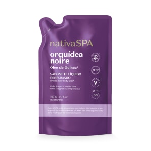 Refil Sabonete Líquido Perfumado Nativa Spa Orquídea Noire 200ml