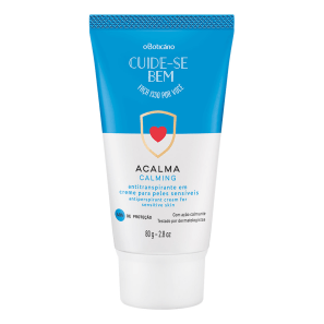 Desodorante Antitranspirante em Creme Cuide-se Bem Acalma, 80g