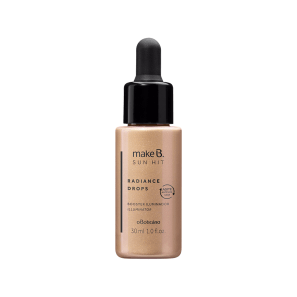 Iluminador Facial Radiance Drops Sun Hit Gold Make B. 30 ml